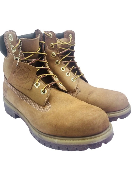Timberland Men\'s 10061 Premium 6-Inch Waterproof Leather Boot Wheat Nubuck 9.5M main image 11